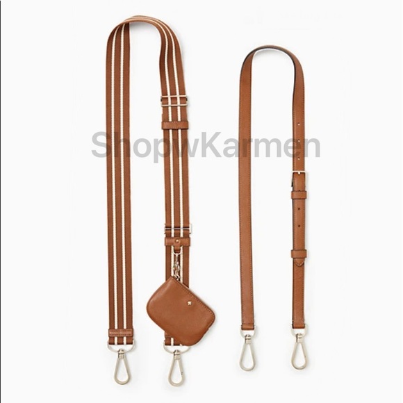 ♠️Kate Spade Rosie Large Pebbled Leather Crossbody Bag, Warm Gingerbread NWT - Picture 4 of 11